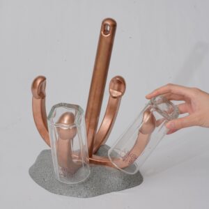 停泊 - 四爪錨造型杯架