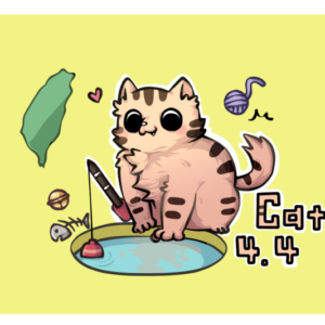 《節日系列明信片》台灣貓節