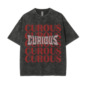 CURIOUS 水洗T-Shirt