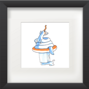 客製化雙色小圖相框