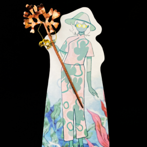 石花菜－和平島海女工作面貌髮簪