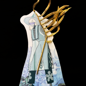 馬尾藻－和平島海女工作面貌髮簪