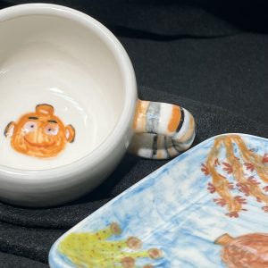 【小美魚】-陶瓷杯碗組