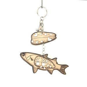 烏魚子耳環掛飾