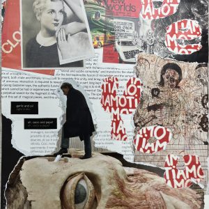 Be You--雜誌拼貼畫