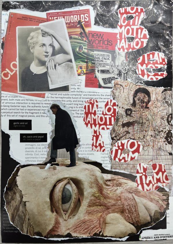 Be You--雜誌拼貼畫