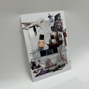 混亂的世界-拼貼畫