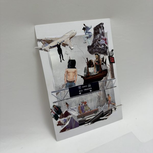 混亂的世界-拼貼畫