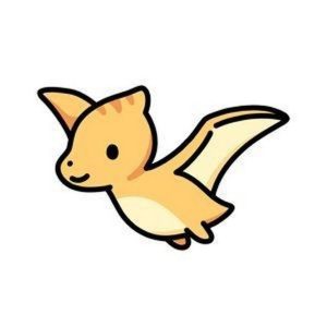 飛天小少女 - 熒光貼