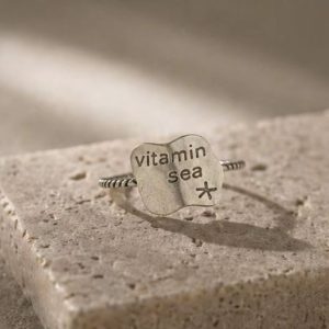 「Vitamin Sea · 手工銀戒」