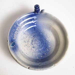 貓足跡手作瓷盤