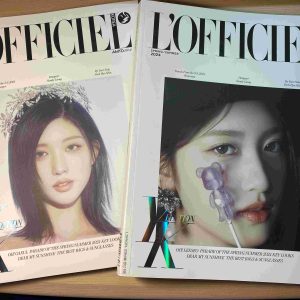 🇰🇷LOFFICIEL KOREA雜誌 2024 IVE Gaeul Leeseo封面